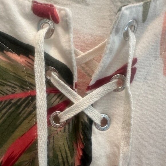 Ralph Lauren CHAPS Cotton Tropical print A-line Dress - XL - Picture 3 of 5